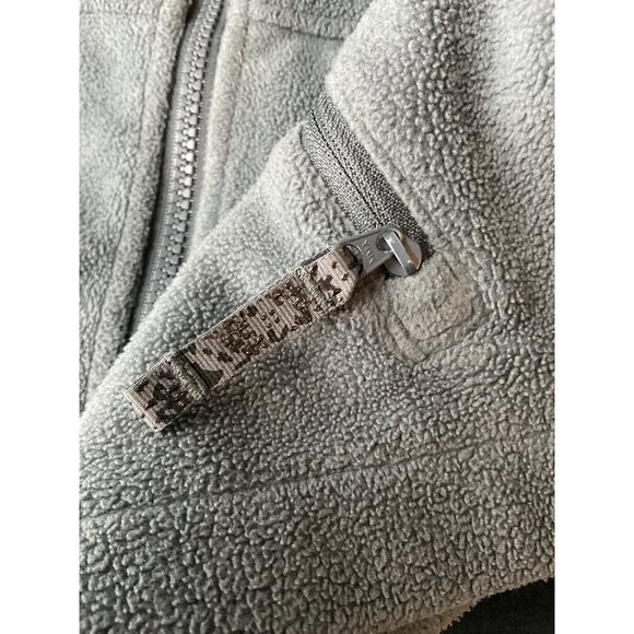 Columbia Youth Full-Zip Fleece Jacket 14/16 Gray 100% Polyester Made In Vietnam - Picture 4 of 6